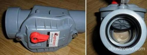 Обратный клапан для канализации. Что это такое