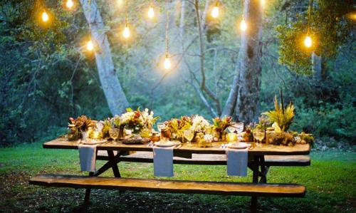 Осенний декор двора. Осеннее оформление сада и дома