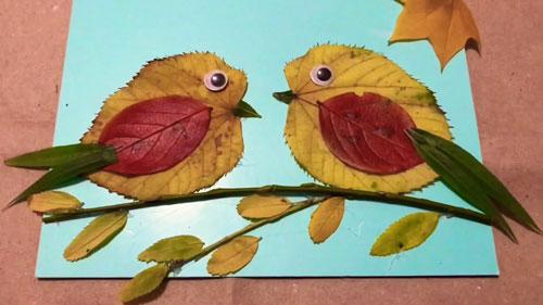 Украшение из осенних листьев. Поделки из листьев на тему осени: 70 идей