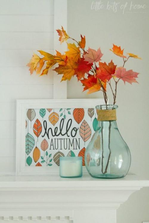 Как украсить дом осенью. Осенний декор комнаты своими руками или Атмосфера тепла и уюта у вас дома!