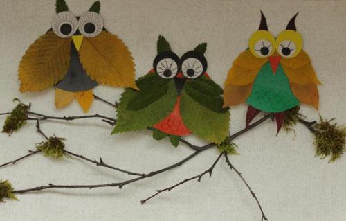 Украшение из осенних листьев. Поделки из листьев на тему осени: 70 идей