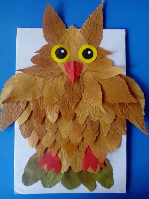 Украшение из осенних листьев. Поделки из листьев на тему осени: 70 идей
