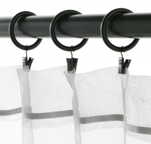 Крепление штор на кольцах. Виды и классификация