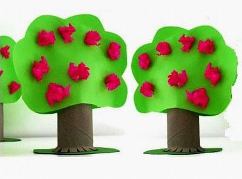 Осенний декор из бумаги. Поделки из бумаги на тему «осень»: 70 идей