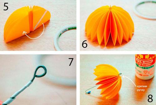 Осенний декор из бумаги. Поделки из бумаги на тему «осень»: 70 идей