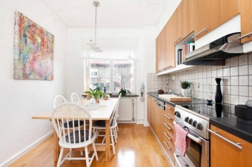 Обычный ламинат на кухне: все, что нужно знать о выборе и установке 03