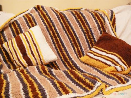 Какие виды пледа вязание существуют