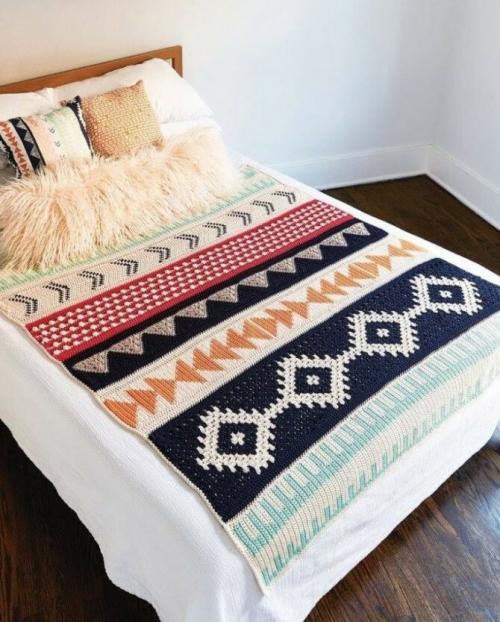 Вязание пледа: основные особенности и различные варианты 30