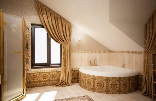 Стена мансардного этажа. Ванная комната в мансарде: сложности при проектировании