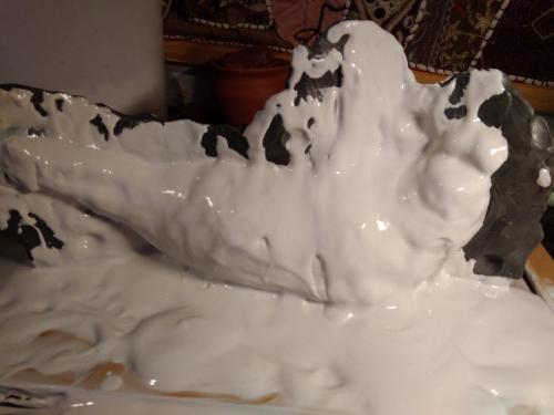 Техника работы с гипсом. Как снять с фигуры гипсовую форму.