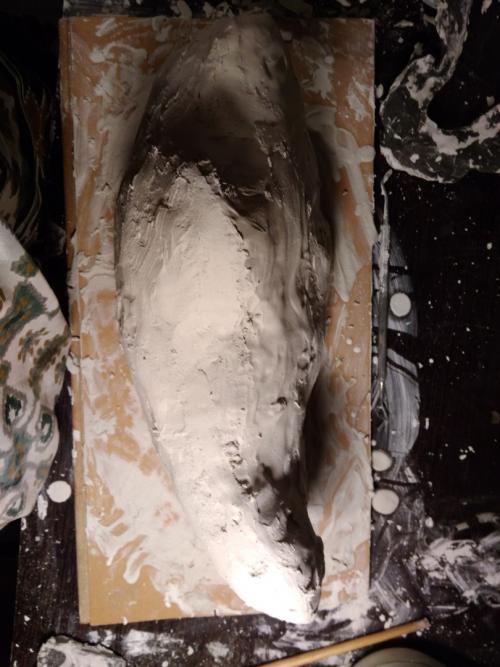 Техника работы с гипсом. Как снять с фигуры гипсовую форму.