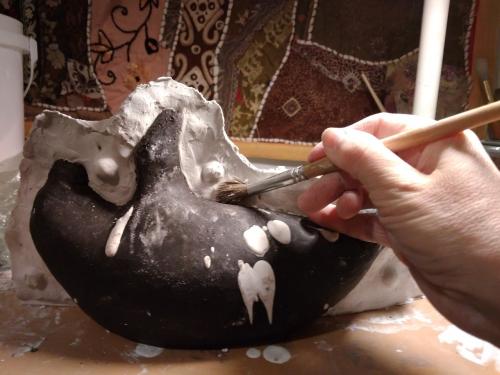 Техника работы с гипсом. Как снять с фигуры гипсовую форму.