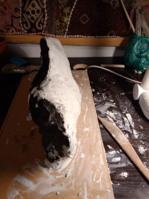 Техника работы с гипсом. Как снять с фигуры гипсовую форму.