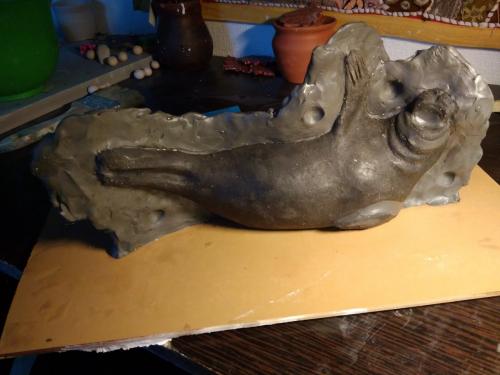 Техника работы с гипсом. Как снять с фигуры гипсовую форму.