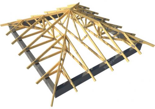 Чертеж четырехскатной крыши. Четырехскатная крыша своими руками, как построить для частного дома, беседки и гаража? Чертежи и схемы с размерами, 100 фото