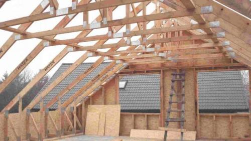 Двускатная крыша своими руками чертежи. Стропильная система двухскатной крыши — чертежи с размерами, монтаж и устройство системы с мансардой + фото варианты стропильной системы