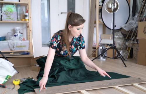 Изголовье кровати из ламината. Супер-бюджетное, стильное и мягкое изголовье для кровати — по силам каждому