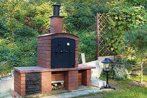Самая простая коптильня из кирпича. Коптильня на даче из кирпича