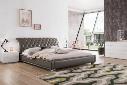 Мягкое изголовье кровати на стене. Варианты мягкого изголовья