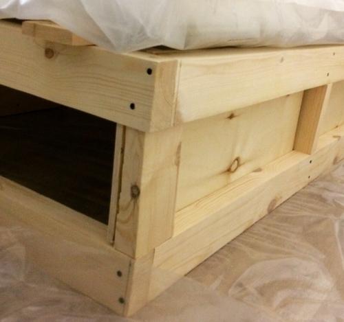 Изголовье кровати из ламината своими руками. Кровать своими руками