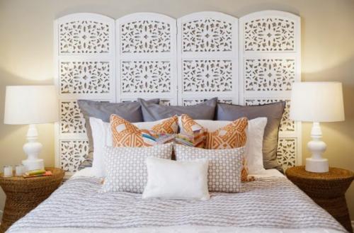 Как оформить изголовье кровати в спальне своими руками. Какие материалы использовать 01 Как оформить изголовье кровати в спальне своими руками. Какие материалы использовать 01