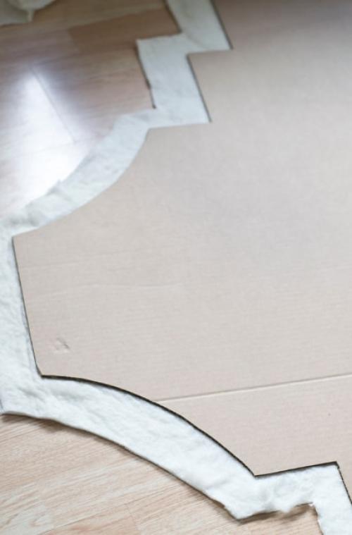 50 идей изголовья для кровати своими руками. Изголовье для кровати из картона: мастер-класс