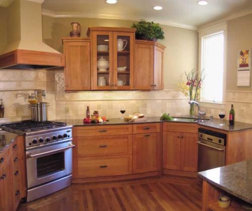 Встроенные кухни угловые. Угловые кухни — 140 фото реальных примеров дизайна кухни