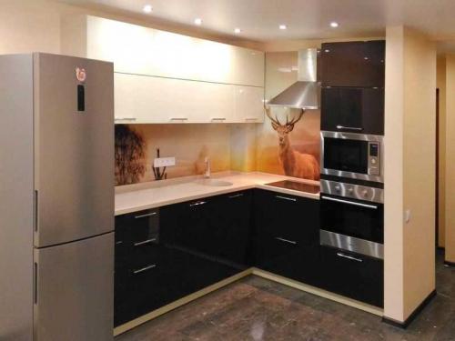 Встроенные кухни угловые. Угловые кухни — 140 фото реальных примеров дизайна кухни