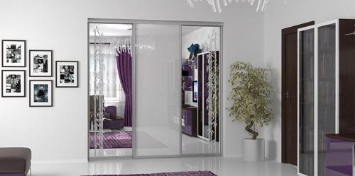 Сочетание стилей: как сделать гардероб серым с белыми фасадами 03