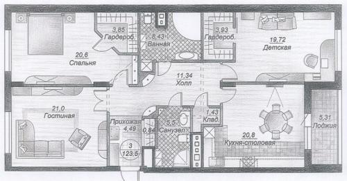 Планировка 3-х комнатной квартиры нестандартной формы. Планировка 3 комнатной квартиры: идеи планировки и варианты оформления просторных квартир с тремя комнатами (115 фото)