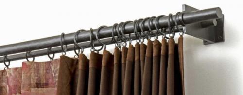 Из чего состоит карниз для штор. По способу монтажа