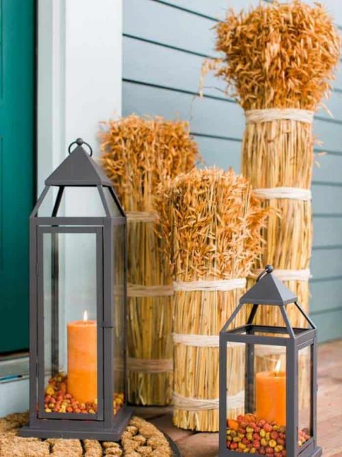 10 идей уютного осеннего декора своими руками. 10 потрясающих идей осеннего декора вашего дома
