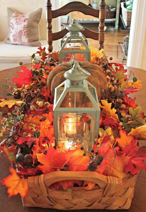 10 идей уютного осеннего декора своими руками. 10 потрясающих идей осеннего декора вашего дома