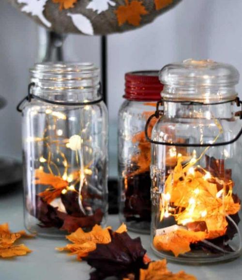 10 идей уютного осеннего декора своими руками. 10 потрясающих идей осеннего декора вашего дома