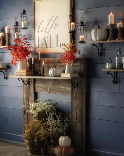 10 идей уютного осеннего декора своими руками. 10 потрясающих идей осеннего декора вашего дома