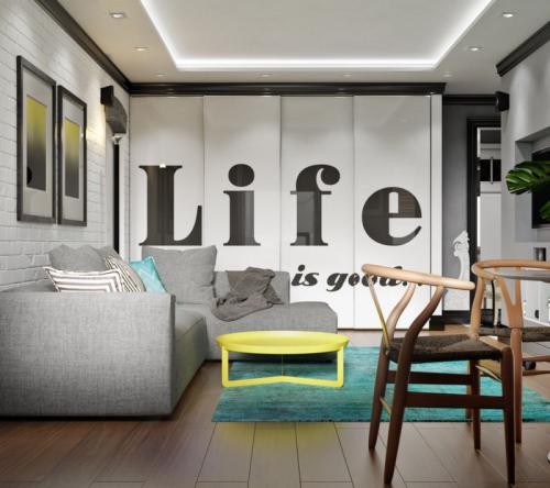 Дизайн трехкомнатной хрущевки без перепланировки. Секреты перепланировки хрущевки