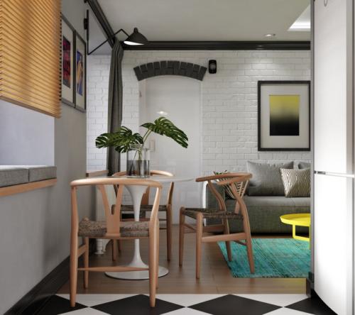 Дизайн трехкомнатной хрущевки без перепланировки. Секреты перепланировки хрущевки