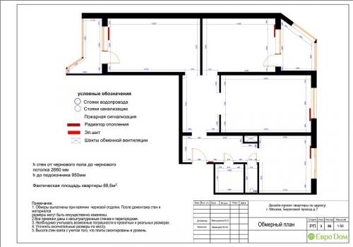 Дизайн 3-комнатной квартиры в панельном доме. Что входит в дизайн-проект интерьера 3-комнатной квартиры?
