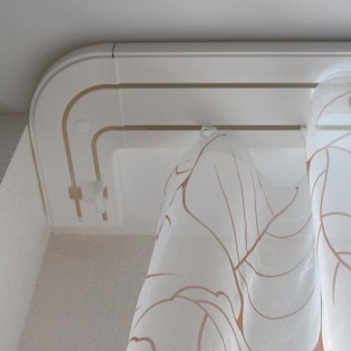 Современные карнизы для штор. По конфигурации 02