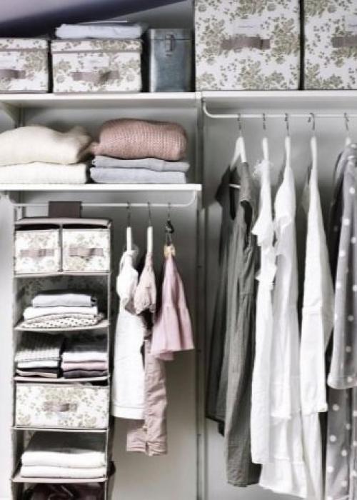 Обустройство гардеробной в спальне небольшого размера. Особенности зонирования и выбор места 18