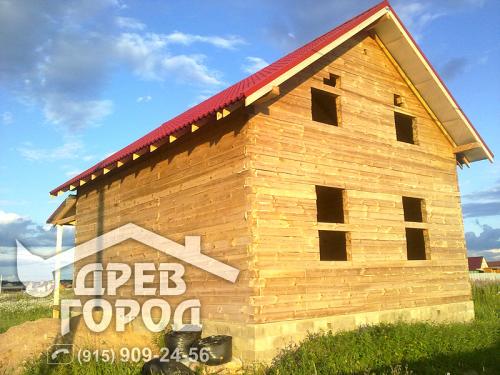 Как построить дом из бруса 100 х 100 своими руками. Каркасный дом для себя 05 Как построить дом из бруса 100 х 100 своими руками. Каркасный дом для себя 05