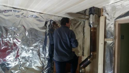 Бюджетная баня из бруса своими руками. Отличная бюджетная баня 6*4 всего за месяц своими руками.