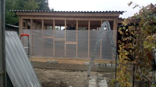 Бюджетная баня из бруса своими руками. Отличная бюджетная баня 6*4 всего за месяц своими руками.