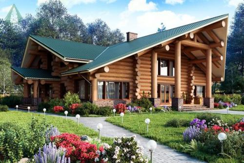 Технология дома из бруса. Особенности строительства помещений и зданий из бруса 02