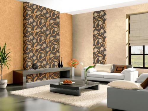 Как скрыть неровности стен после поклейки обоев. Выбор обоев для неровных стен