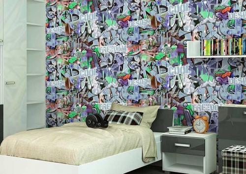 Под обоями видны неровности. Маскирующие неровности обои