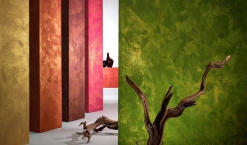 Текстурная краска для стен. Фактурная краска для стен: виды, состав и способы нанесения краски для внутренней и внешней отделки стен (150 фото-примеров)