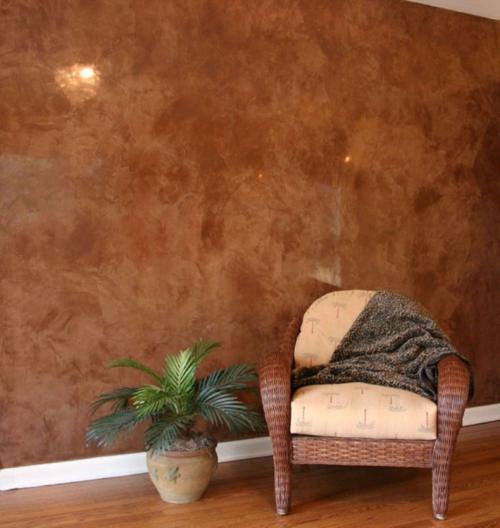 Текстурная краска для стен. Фактурная краска для стен: виды, состав и способы нанесения краски для внутренней и внешней отделки стен (150 фото-примеров)