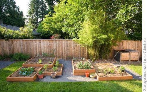 Можно ли совместить огород и декоративный сад на маленьком участке. Как адаптировать геометричный огород под маленький участок