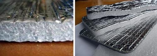 Утепление потолка изнутри фольгированным утеплителем. Что представляет собой «Пенофол» и его аналоги